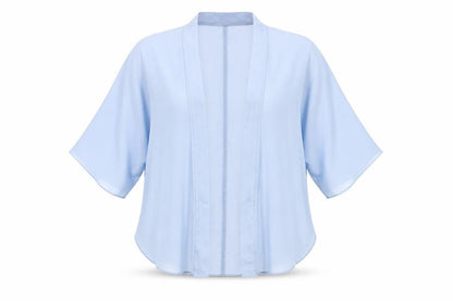 Womens UK Size 10 ASOS Blue Kimono Blouse