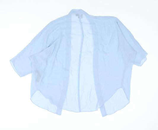 Womens UK Size 10 ASOS Blue Kimono Blouse