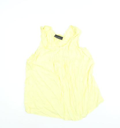 Womens UK Size 12 Just Elegance Yellow Camisole Blouse