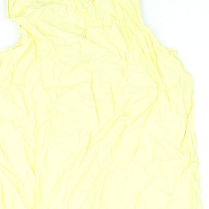 Womens UK Size 12 Just Elegance Yellow Camisole Blouse