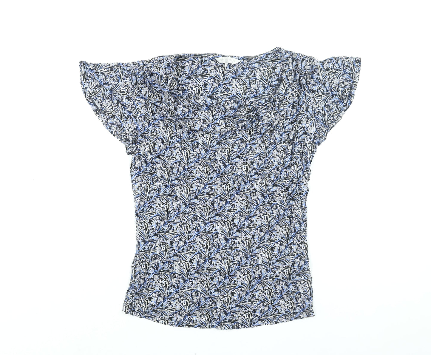 Womens UK Size 14 RJR.John Rocha Blue Basic Blouse