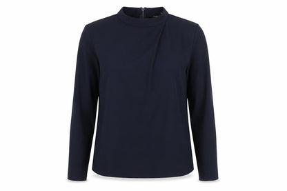 Womens UK Size 10 Warehouse Blue Basic Blouse
