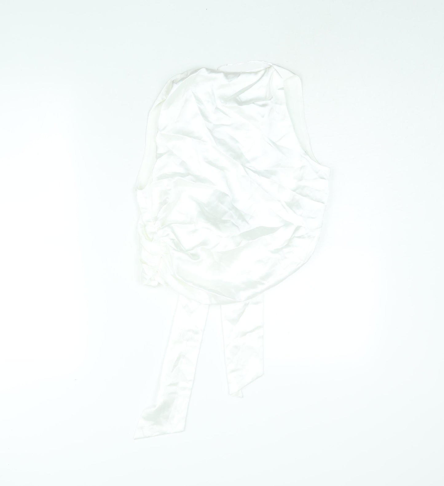 Womens UK Size S Zara White Basic Blouse