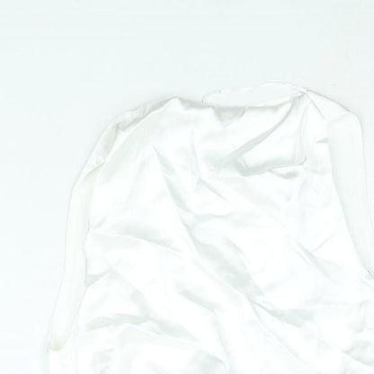 Womens UK Size S Zara White Basic Blouse