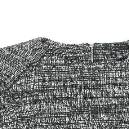 Womens UK Size L Zara Black Basic Blouse
