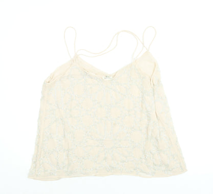 Womens UK Size 16 River Island Pink Camisole Blouse