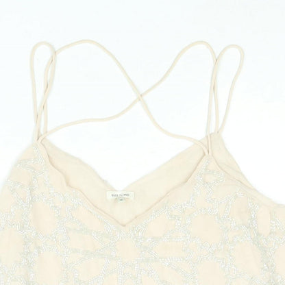 Womens UK Size 16 River Island Pink Camisole Blouse