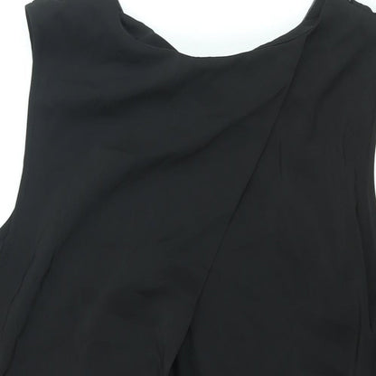 Womens UK Size 18 Dorothy Perkins Black Camisole Blouse