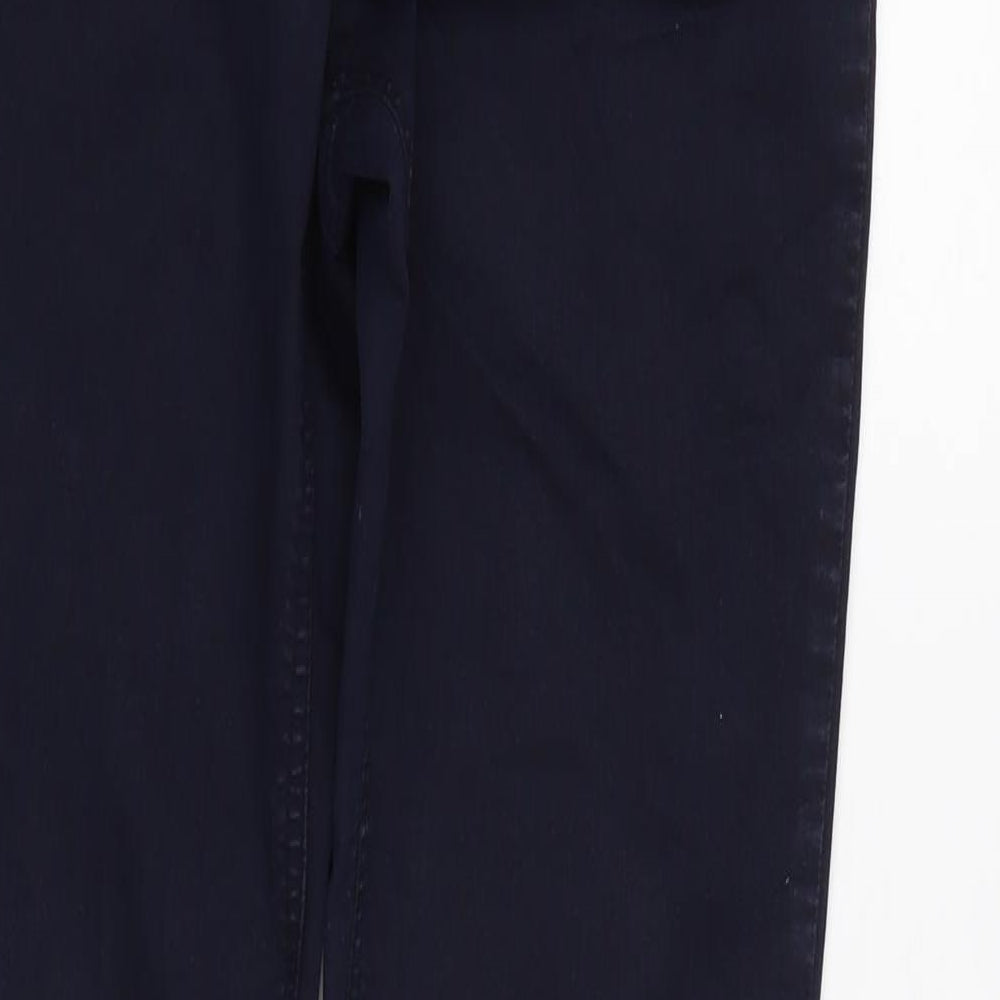 Womens UK Size 28 in Oui Regular Fit Straight Blue Jeans