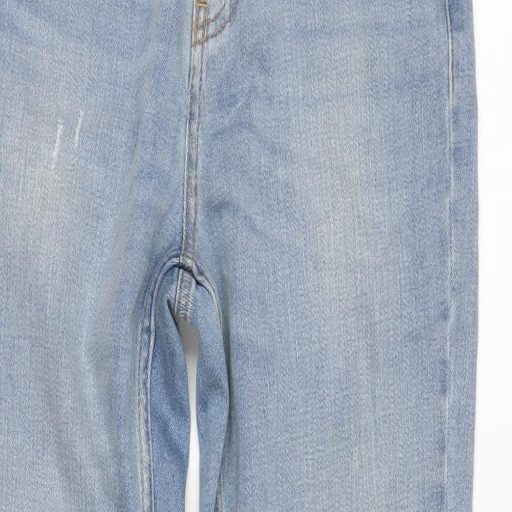 Womens UK Size 28 in Sisley Regular Fit Straight Blue Jeans