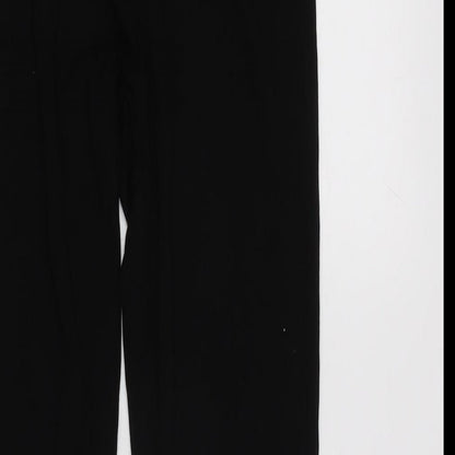Heartscent Womens Black Cotton Chino Leggings Size 6 L26 in
