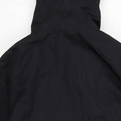 Technicals Mens Black Anorak Coat Size M Zip