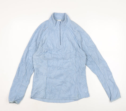 DECATHLON Womens Blue Polyester Pullover Sweatshirt Size M