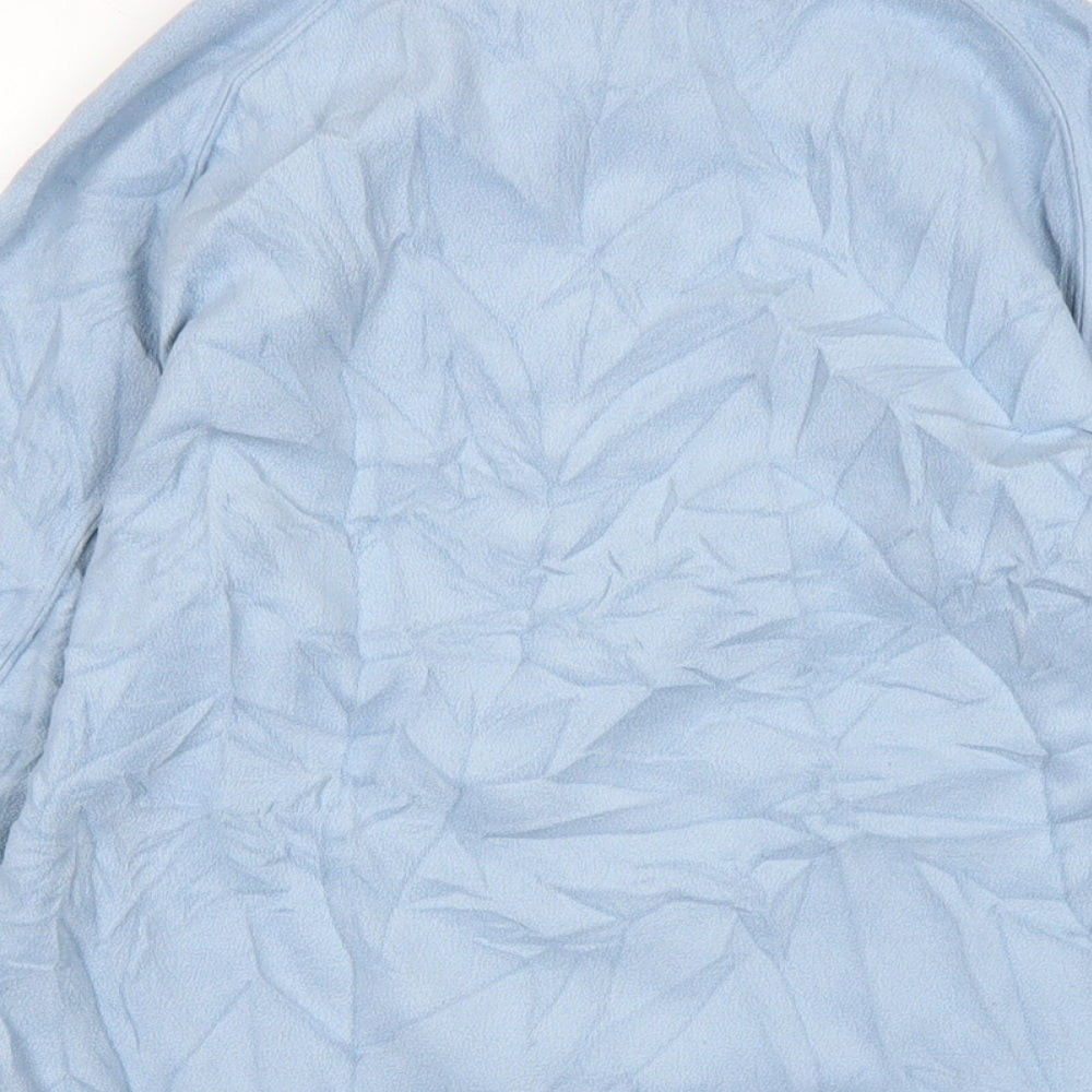 DECATHLON Womens Blue Polyester Pullover Sweatshirt Size M