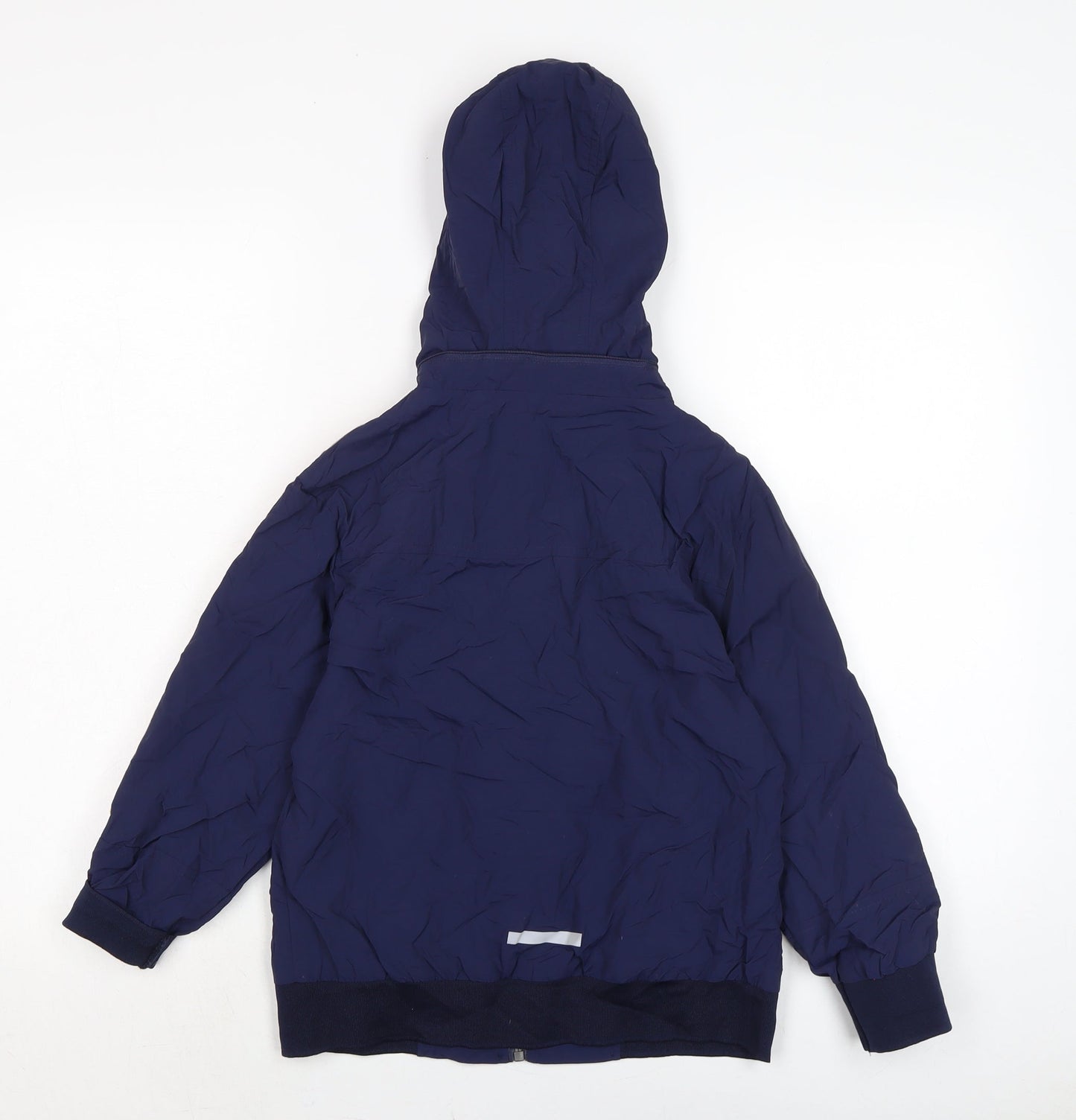 ENERGIERS Boys Blue Anorak Coat Size 8 Years Zip