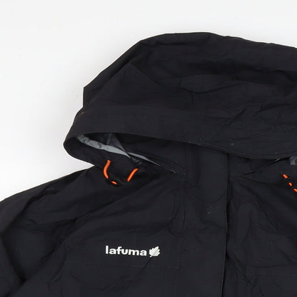 Lafuma Womens Black Anorak Coat Size L Zip