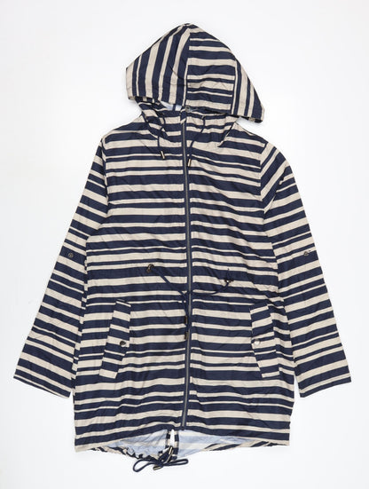 Womens UK Size 8 Atmosphere Blue Anorak Coat