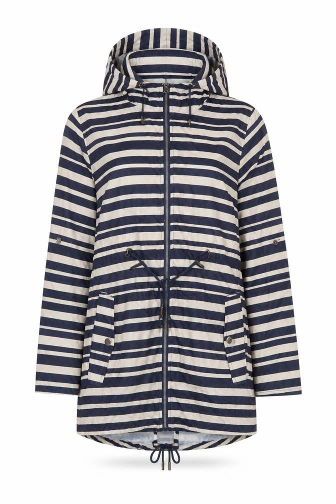 Womens UK Size 8 Atmosphere Blue Anorak Coat