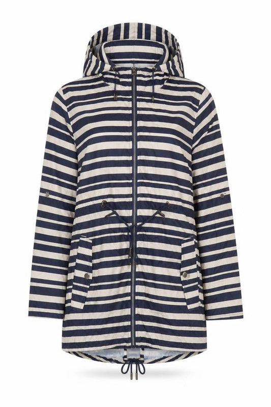 Womens UK Size 8 Atmosphere Blue Anorak Coat