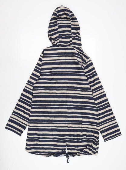 Womens UK Size 8 Atmosphere Blue Anorak Coat