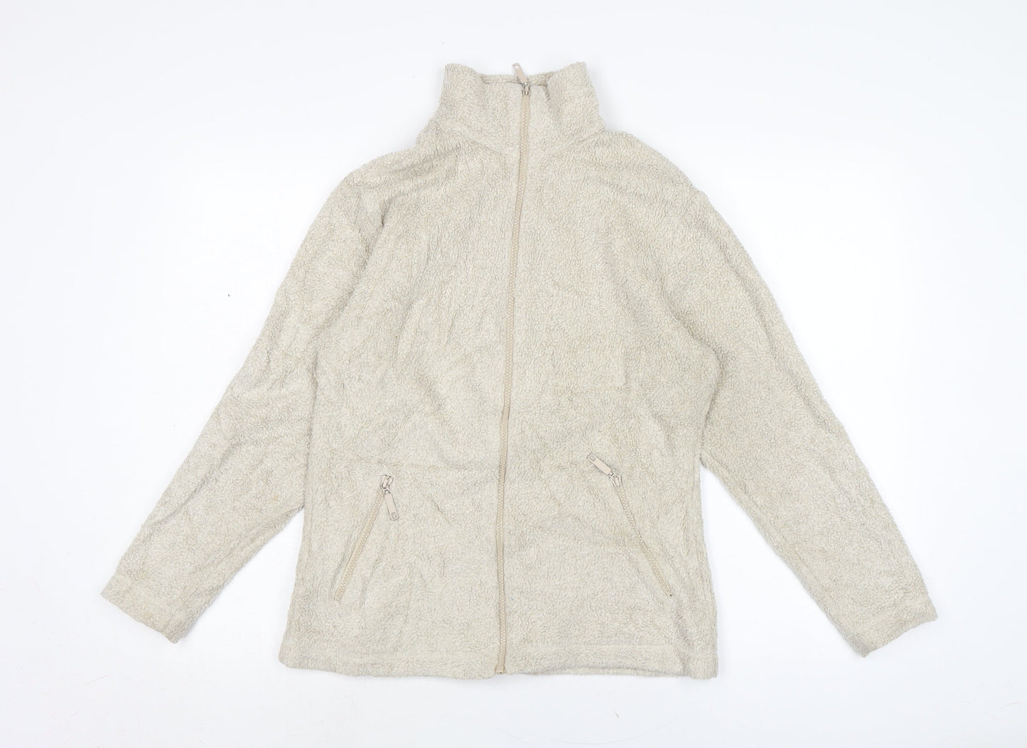 Womens UK Size 14 Marks and Spencer Beige Jacket
