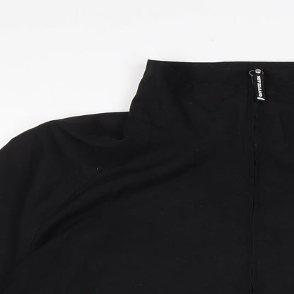 Mens UK Size L New Zealand Black Bomber Jacket