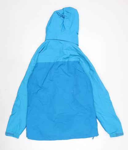 Womens UK Size 12 Mountain Life Blue Anorak Coat