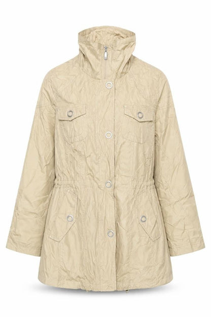 Womens UK Size L Bonita Beige Rain Coat