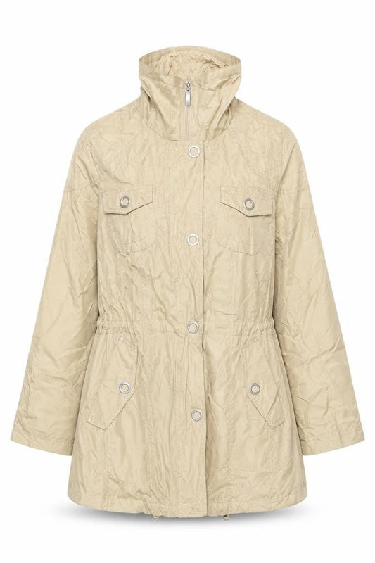 Womens UK Size L Bonita Beige Rain Coat