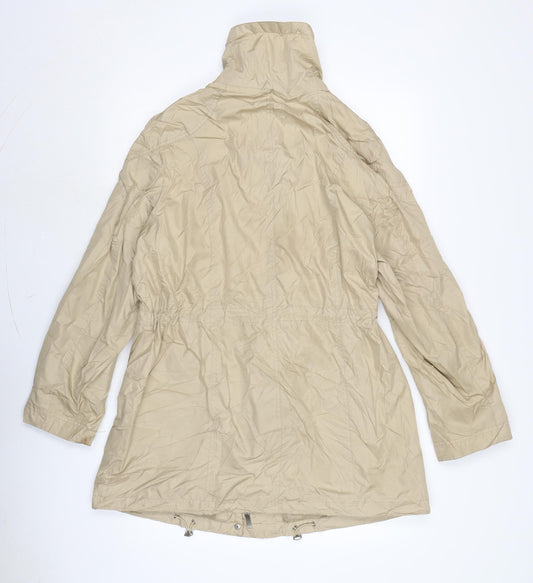 Womens UK Size L Bonita Beige Rain Coat
