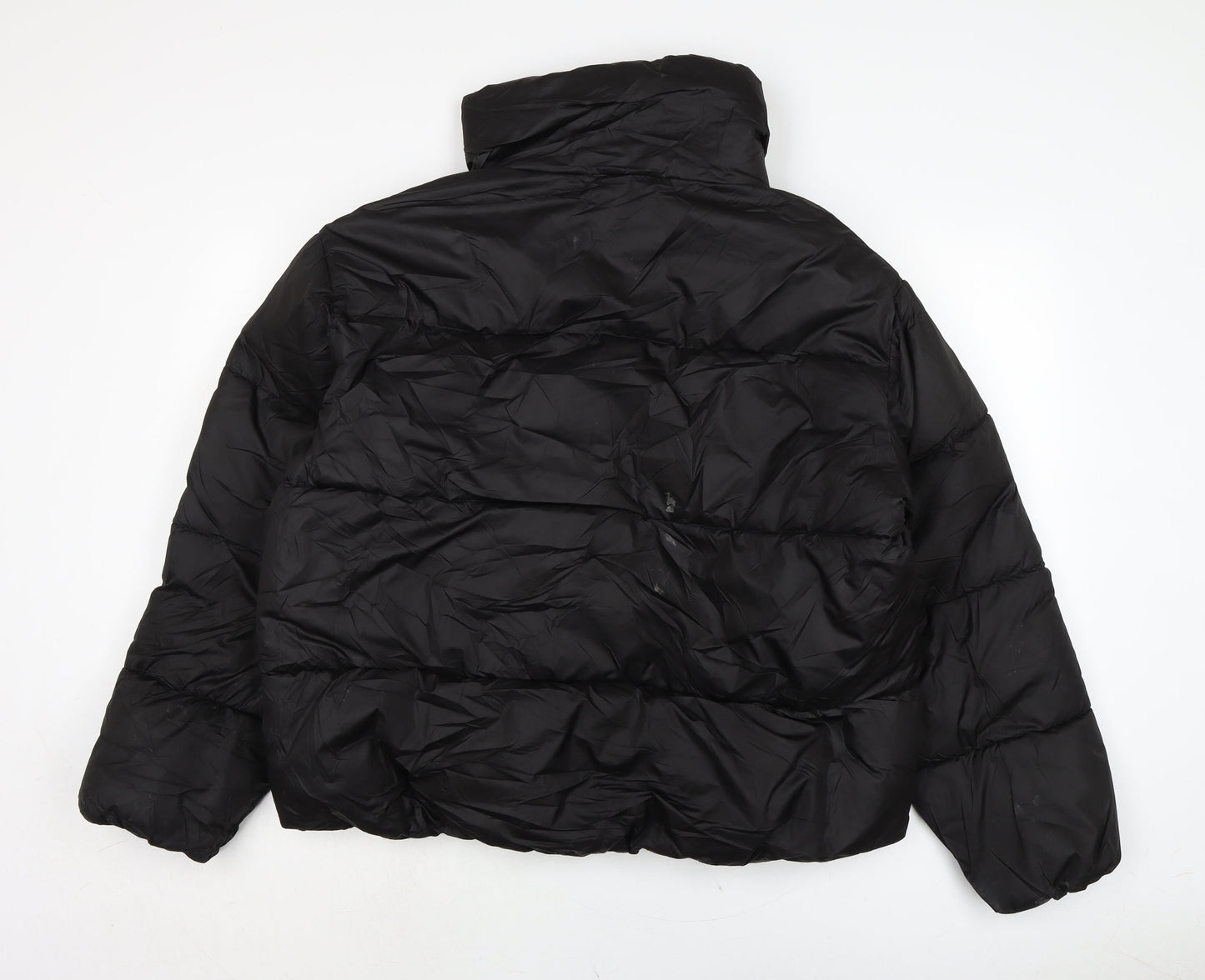 Mens UK Size M H&M Black Puffer Jacket