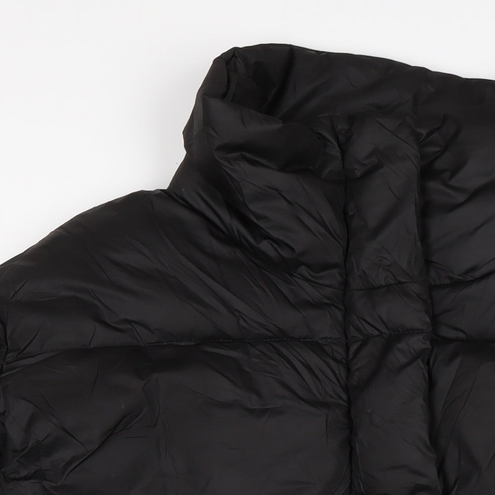 Mens UK Size M H&M Black Puffer Jacket