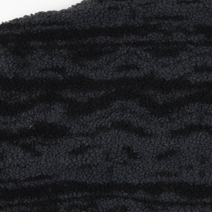 Reebok Womens Black Polyester Pullover Sweatshirt Size XS