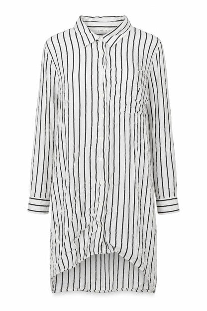 Womens UK Size XS Defacto White Tunic Button-Up