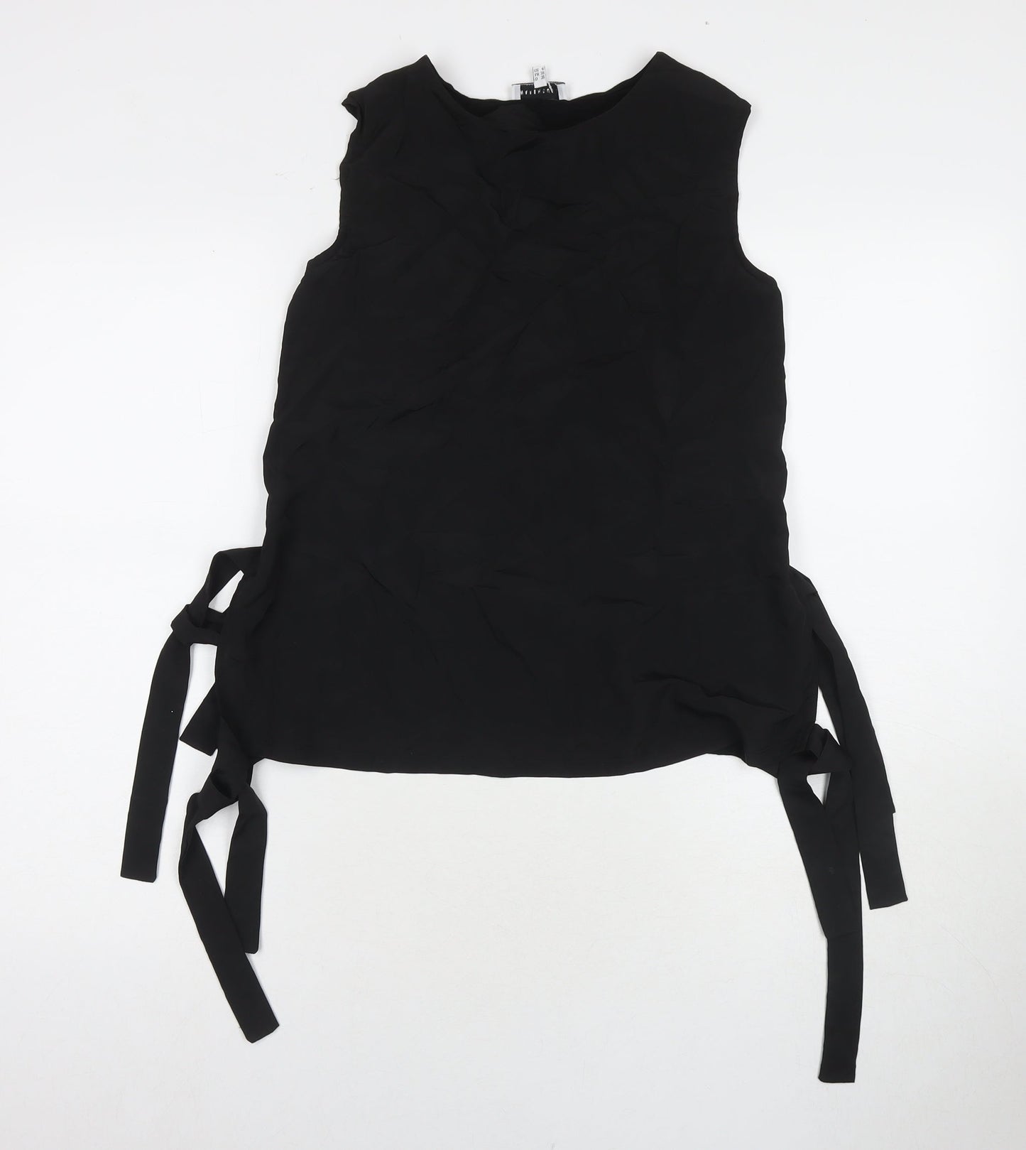 Womens UK Size 10 Warehouse Black Basic Tank