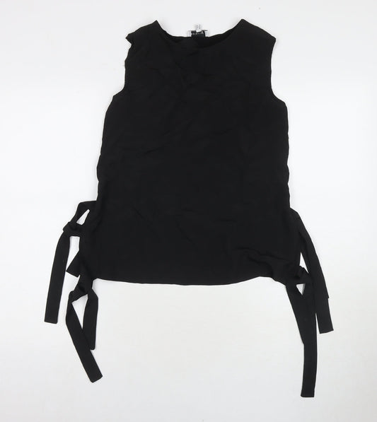 Womens UK Size 10 Warehouse Black Basic Tank