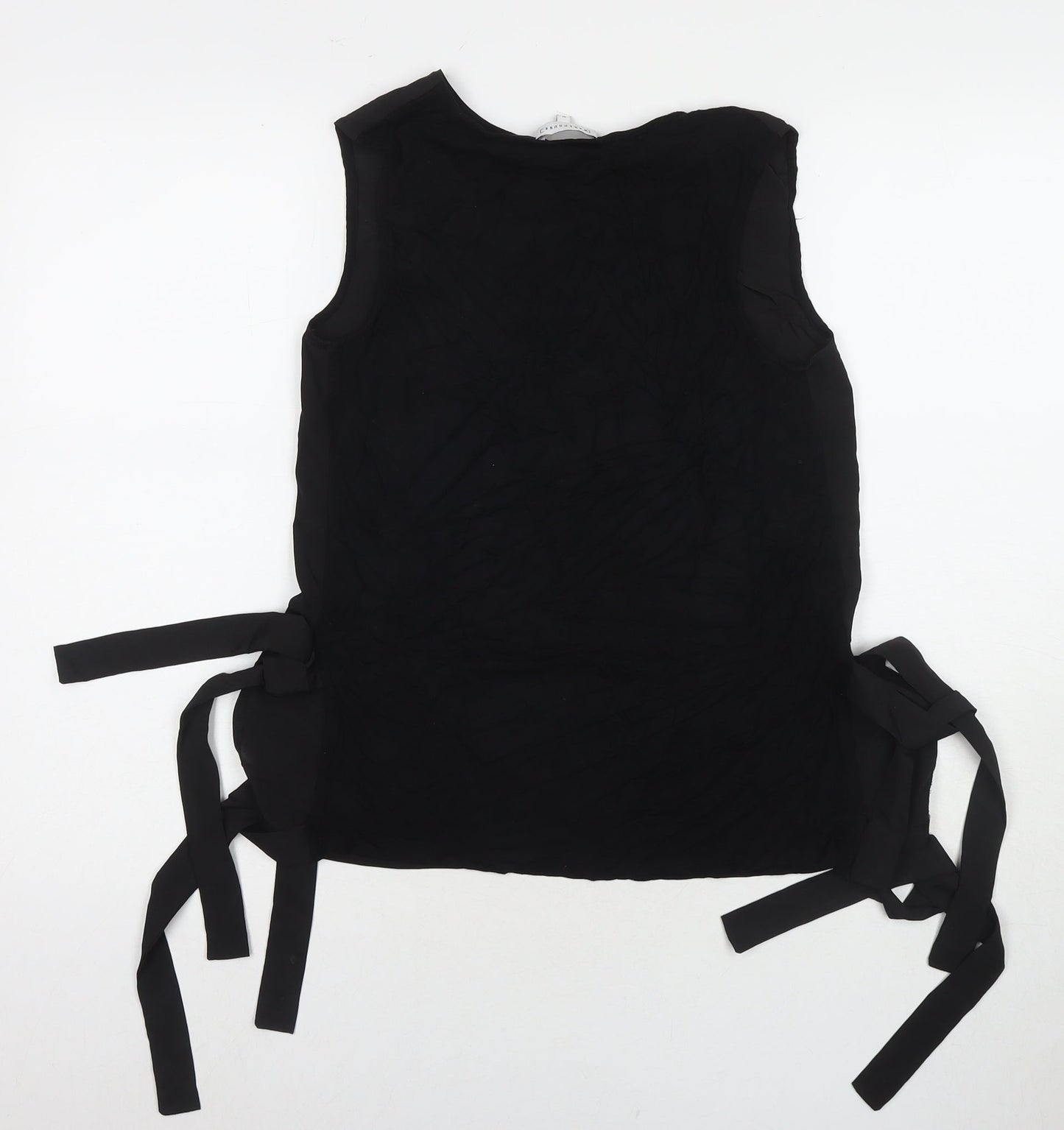Womens UK Size 10 Warehouse Black Basic Tank