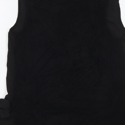 Womens UK Size 10 Warehouse Black Basic Tank