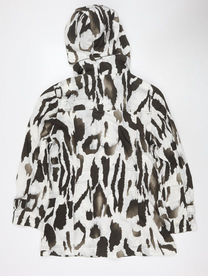 Womens UK Size 12 Steilmann Multicoloured Rain Coat