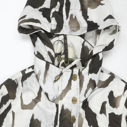 Womens UK Size 12 Steilmann Multicoloured Rain Coat