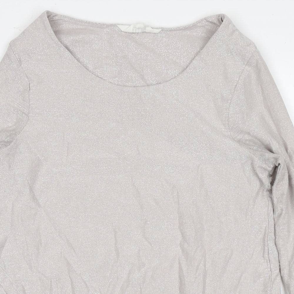 Womens UK Size 8 Debenhams Grey Pullover Jumper