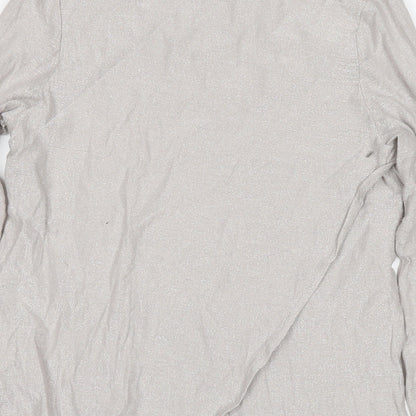 Womens UK Size 8 Debenhams Grey Pullover Jumper