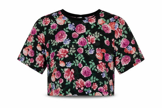 Womens UK Size 10 Divided by H&M Black Basic T-Shirt