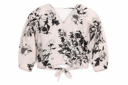 Womens UK Size 10 River Island Multicoloured Basic Blouse