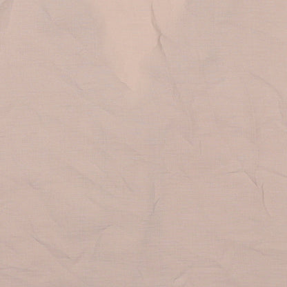 Womens UK Size 10 Topshop Beige Basic Button-Up