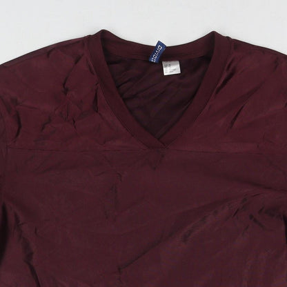 Mens UK Size XS Divided by H&M Brown  T-Shirt