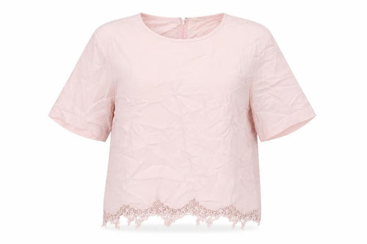 Womens UK Size 14 Country Casuals Pink Basic Blouse