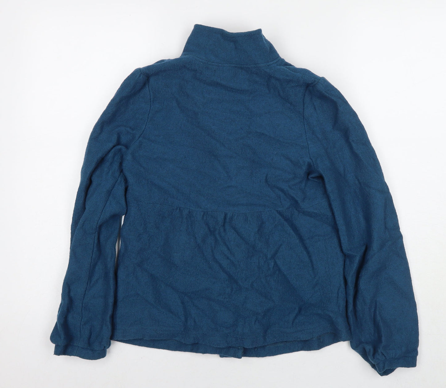 Womens UK Size 8 Debenhams Blue Overcoat