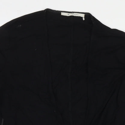 Womens UK Size 12 monari Black Kimono Blouse