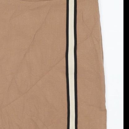 Womens UK Size XS Zara Straight & Pencil Jersey Skirt